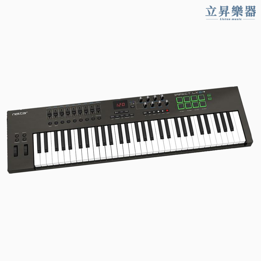 Nektar Impact LX61+ 主控鍵盤 61鍵 Midi Keyboard