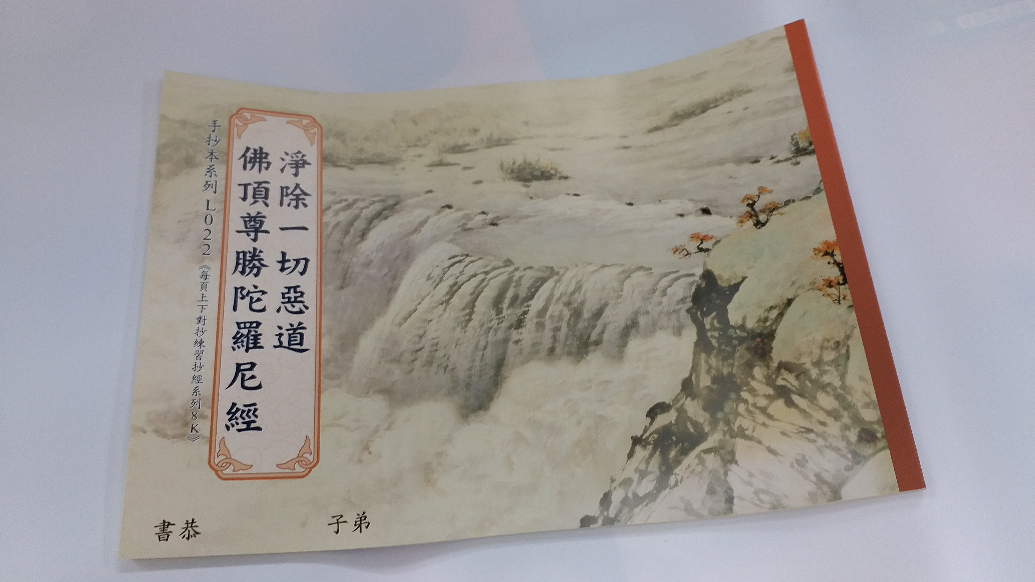 淨除一切惡道佛頂尊勝陀羅尼經手抄本