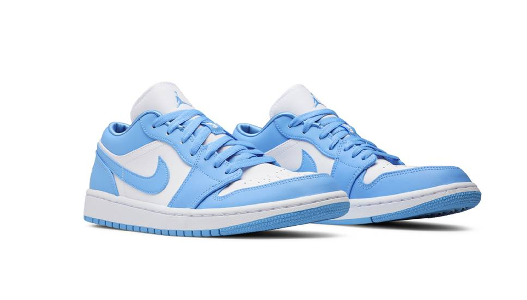 air jordan 1 low blue white