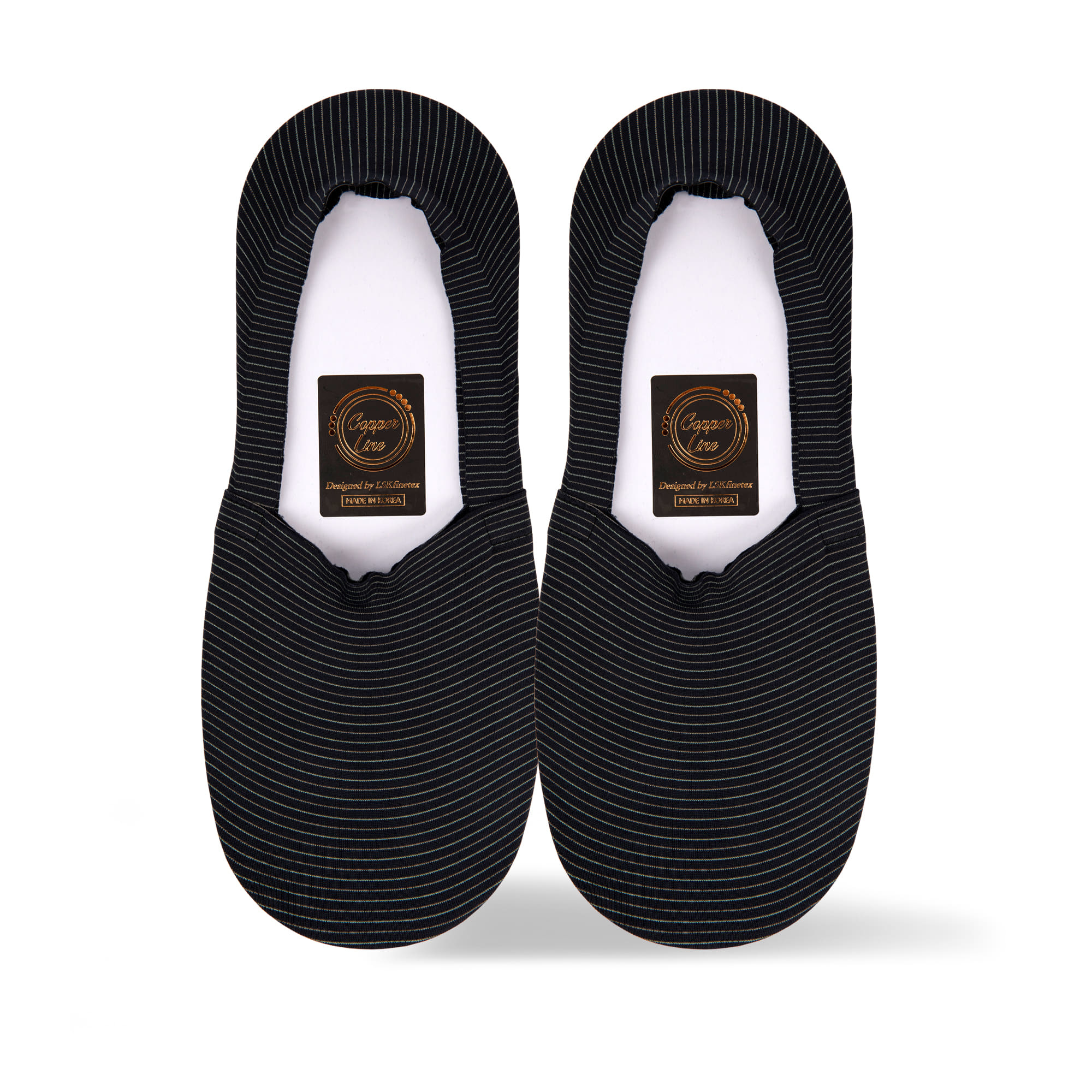 男|COPPERLINE KOREA 銅納米抗菌無壓力襪 |國家認可90％除臭