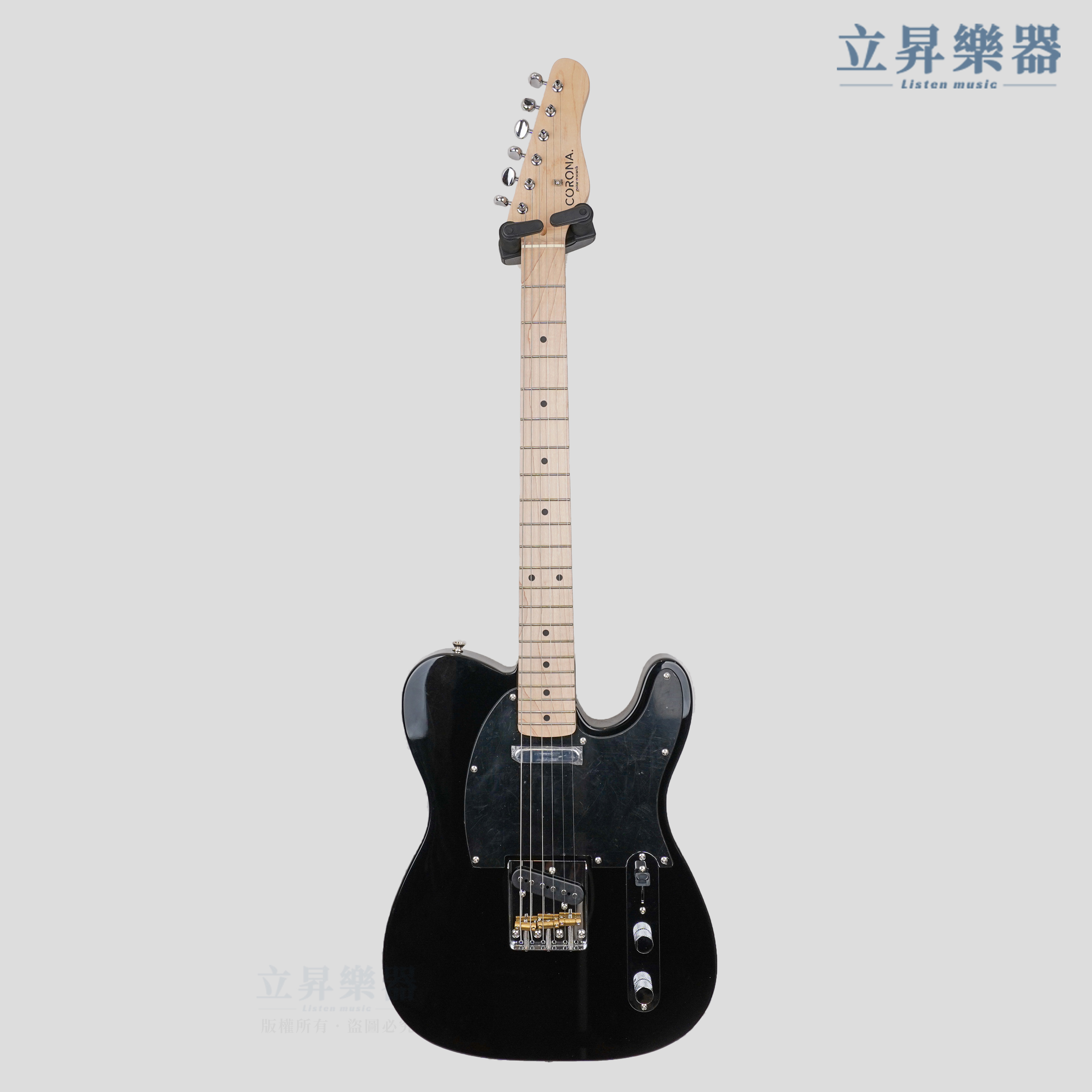 CORONA CLASSIC-T21F/M BLK 黑色 楓木指板 電吉他【附原廠琴袋】