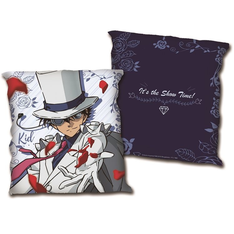 柯南-方形小枕-灑滿玫瑰