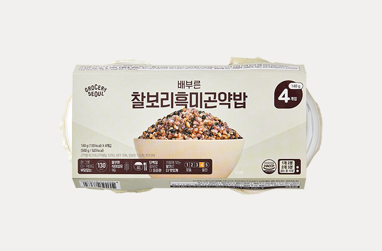 Grocery Seoul 大麥黑米蒟蒻飯 140g