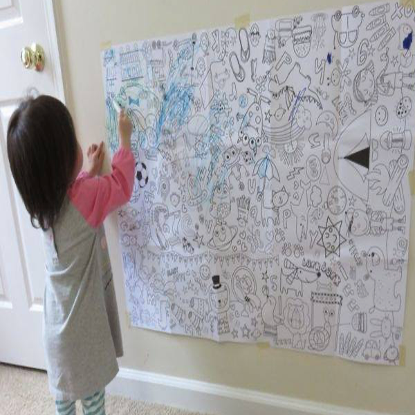 Gibby&Libby 塗鴉壁畫 - 歡樂假期