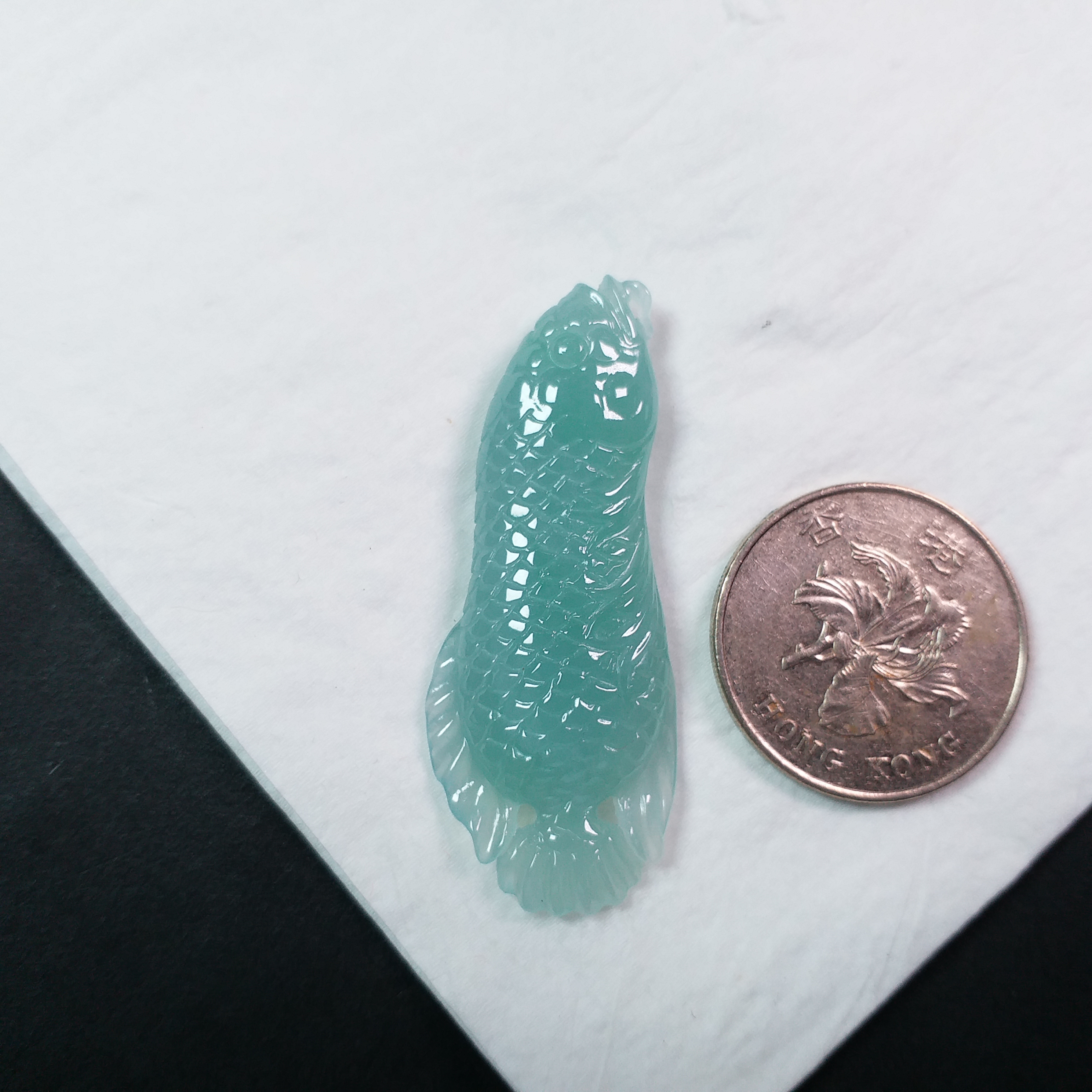 冰綠金龍魚, 天然翡翠A玉, 緬甸玉, Jade, Jadeite