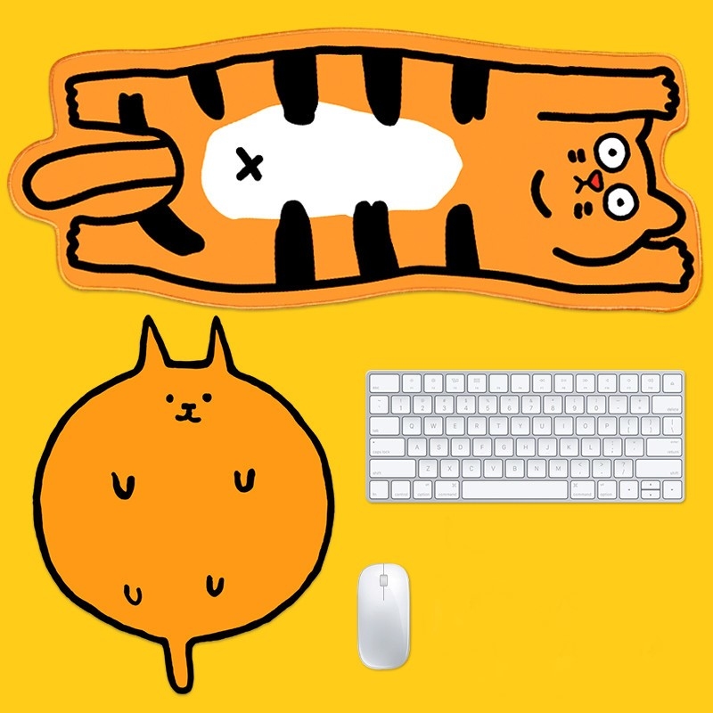 搞怪貓咪滑鼠墊