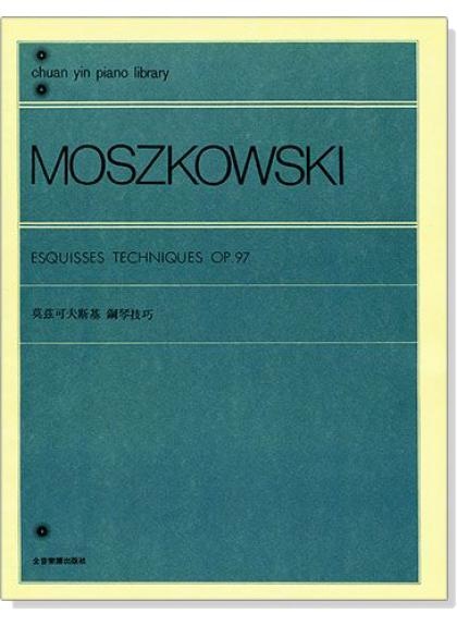鋼琴譜 莫茲可夫斯基 鋼琴技巧-作品97 P753
