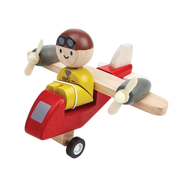 泰國Plantoys 嚕嚕螺旋槳飛機