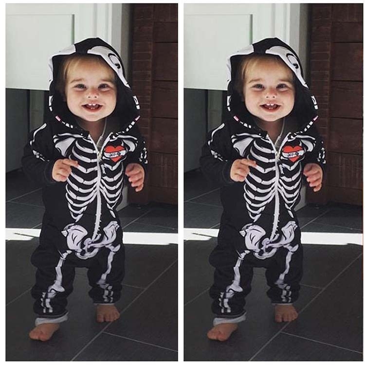 Skeleton Romper