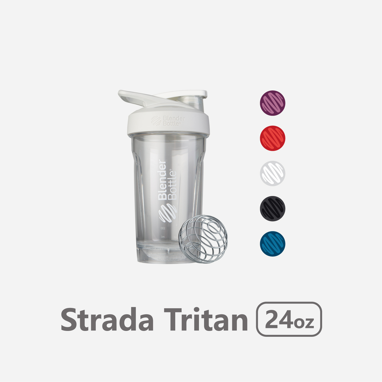 Blender Bottle Strada Tritan ® 24oz 卓越搖搖杯