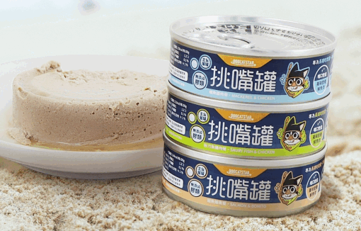 汪喵星球 - 挑嘴貓無膠主食罐 -  鯖魚雞肉 80g (任選6罐$105)