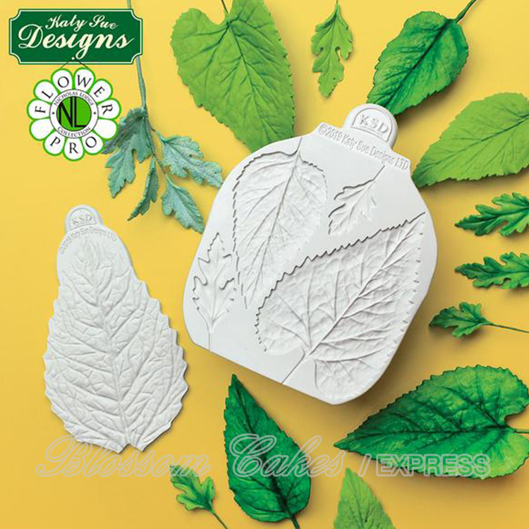 Katy Sue Flower Pro - Sunflower / Daisy Leaves - Silicone Mould and Veiner