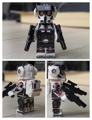 Tech (Bad Batch/Clone Force 99)  Star Wars Custom Minifigs Fit Lego WM2004