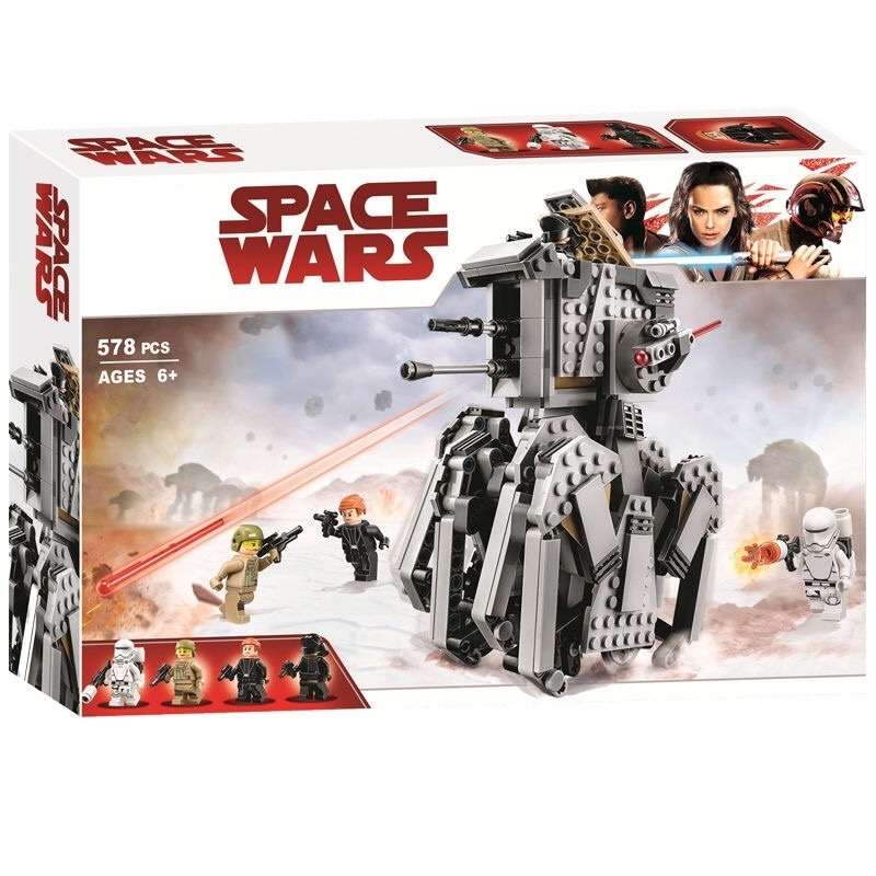 FIRST ORDER HEAVY SCOUT WALKER Star Wars Buildings Set Fit Lego NO BOX BE10899