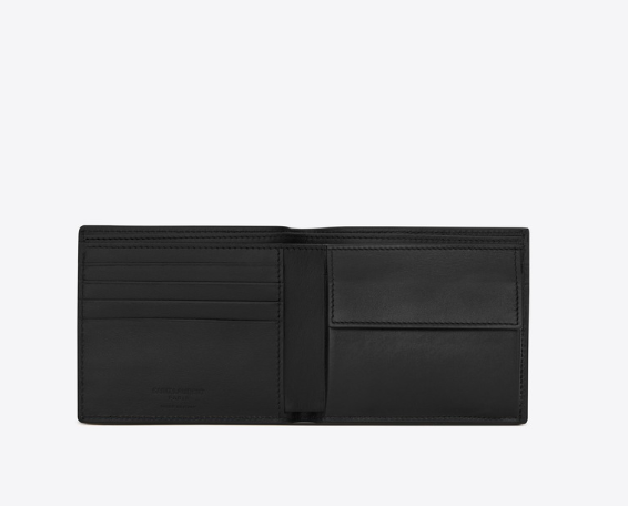 YSL Smooth Leather E/W Coin Wallet