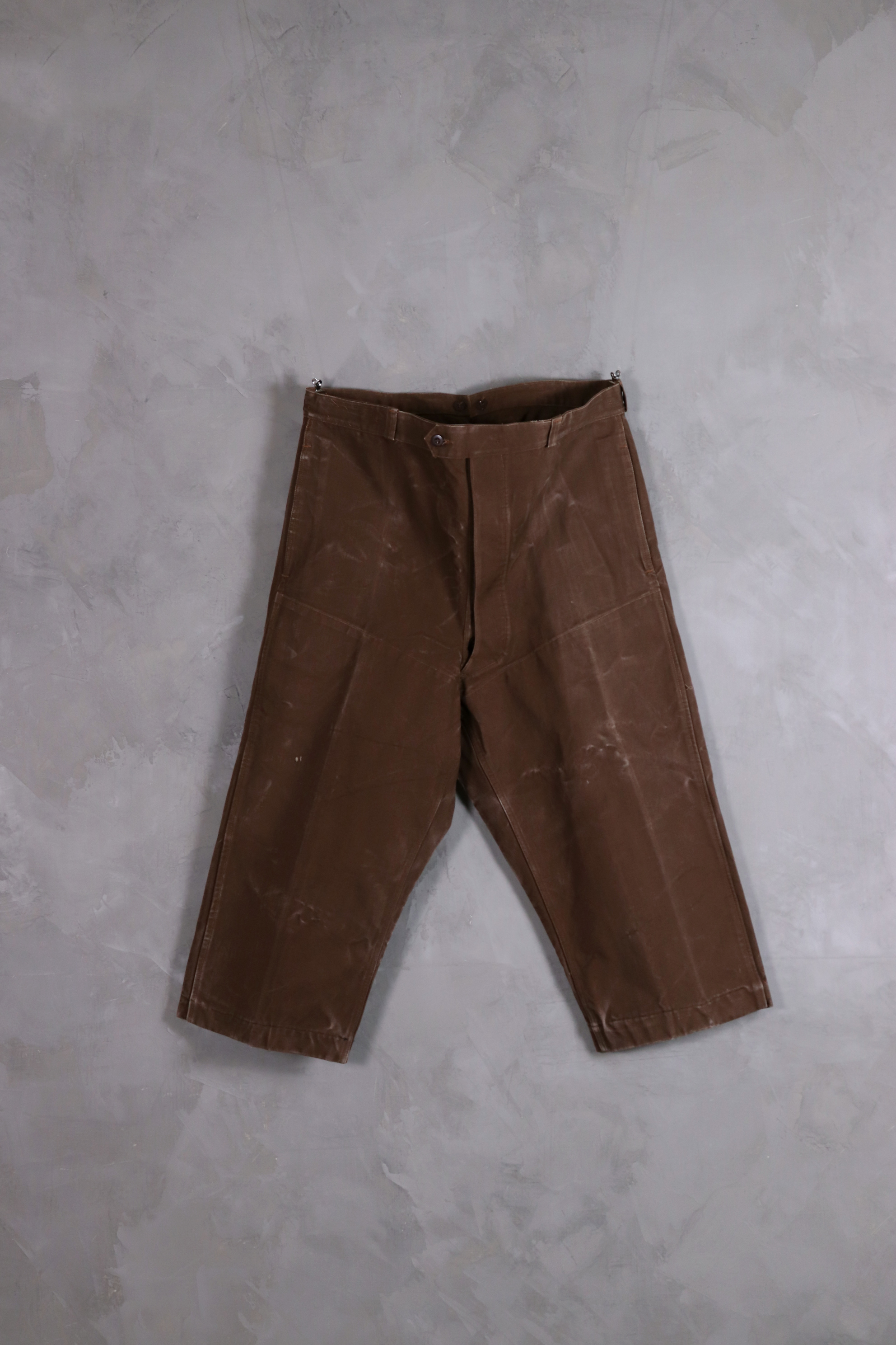 42'' 1940's ~1950's French SNCF Railway Work Pant