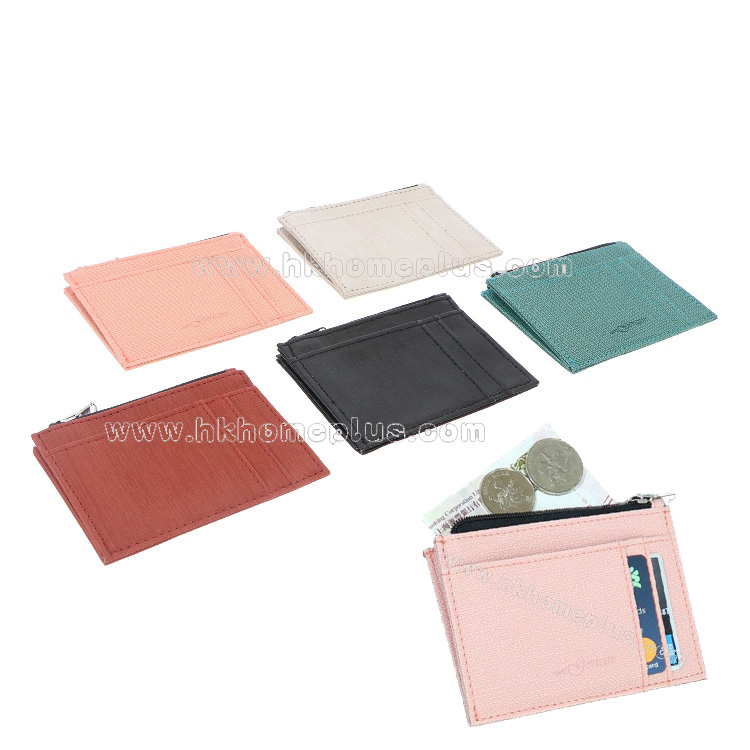 Mavis - 仿皮拉鍊小銀包