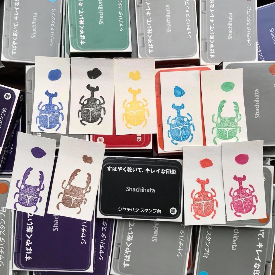 Shachihata stamp ink