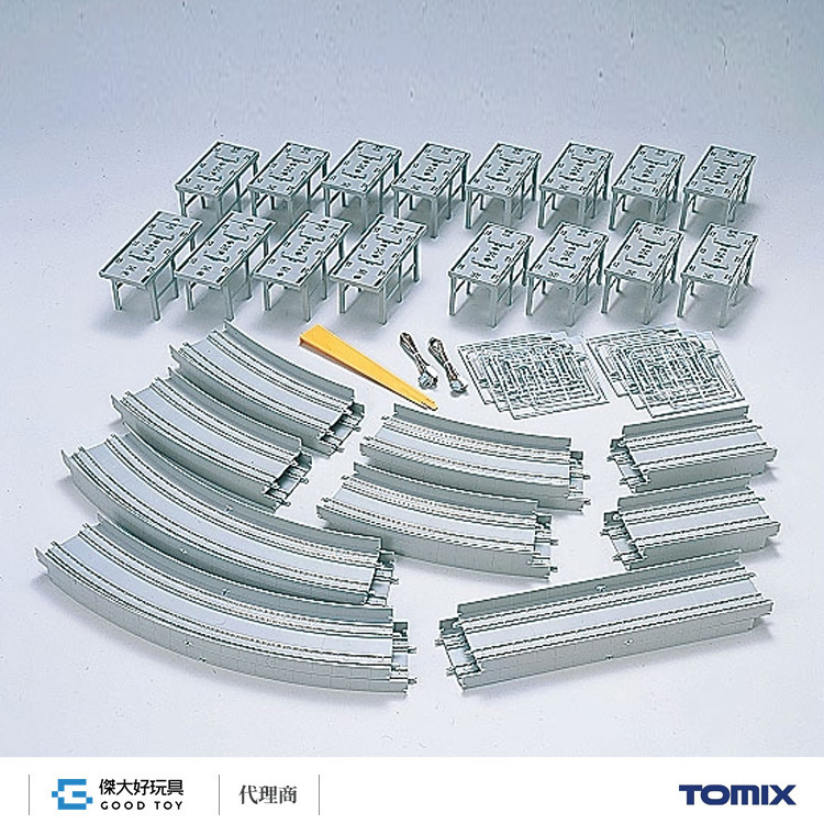 TOMIX 91079 軌道組高架複線版式軌道大圓套組(HD-SL)