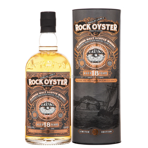 Douglas Laing's Rock Oyster 18 Years Limited Edition Blended Malt Scotch Whisky