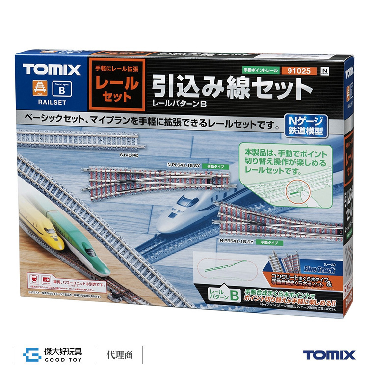 TOMIX 91025 軌道組 引入線套組 (B)