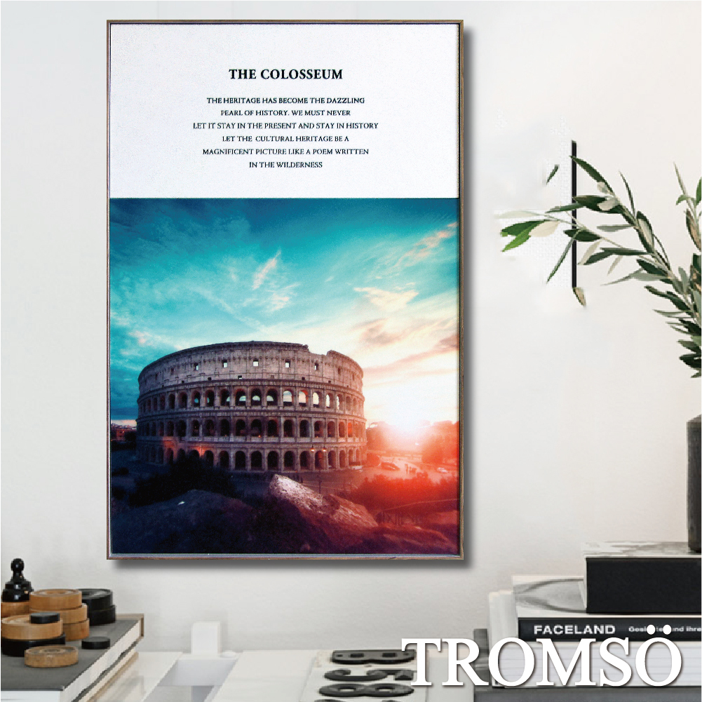 北歐生活版畫有框畫40x60-風華羅馬WA70