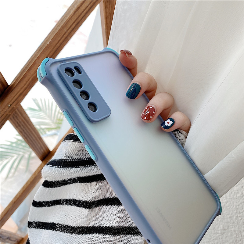 限時特價 $299 小清新【四角防摔幻彩羽盾-防護殼】精選4色～ 三星【tpu+pc軍規防摔雙材質＋耐髒磨砂】