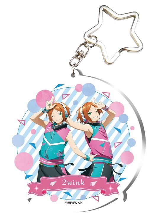 偶像夢幻祭-大壓克力吊飾-2wink
