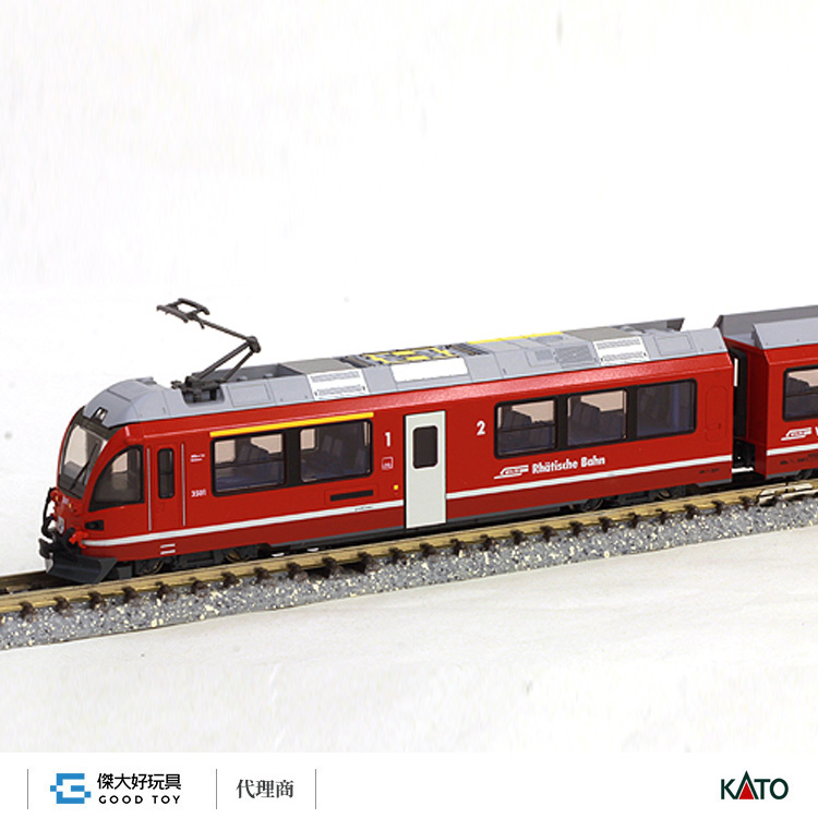 KATO 10-025 入門套裝組 瑞士冰河特急 ABe8/12 Allegra (3輛)