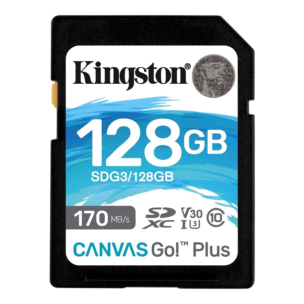 Карта памяти sdxc kingston canvas go plus 128 гб sdg3 128gb