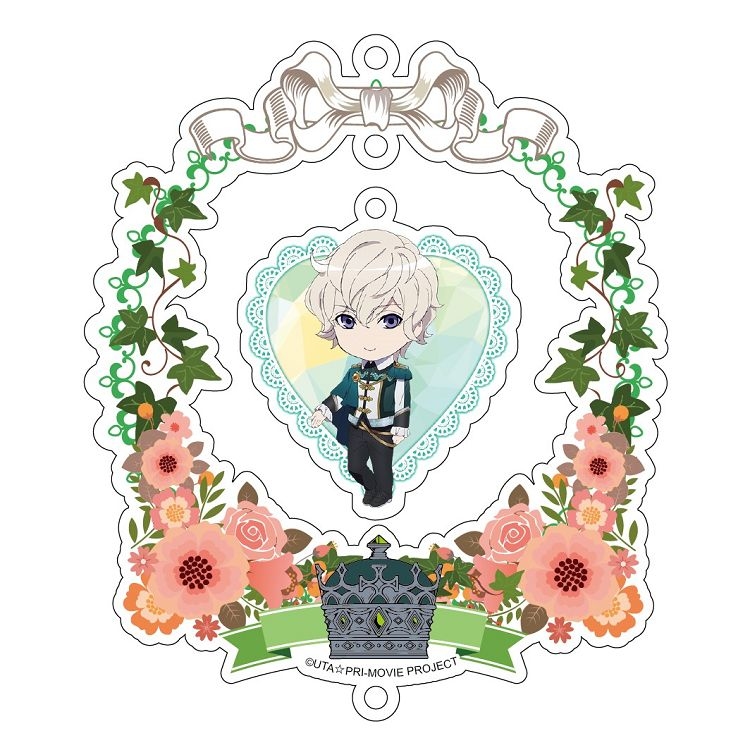 歌之王子-花環壓克力吊飾-天草紫苑