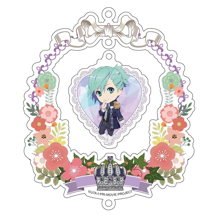 歌之王子-花環壓克力吊飾-美風 藍