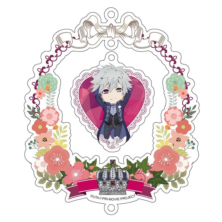 歌之王子-花環壓克力吊飾-黑崎蘭丸