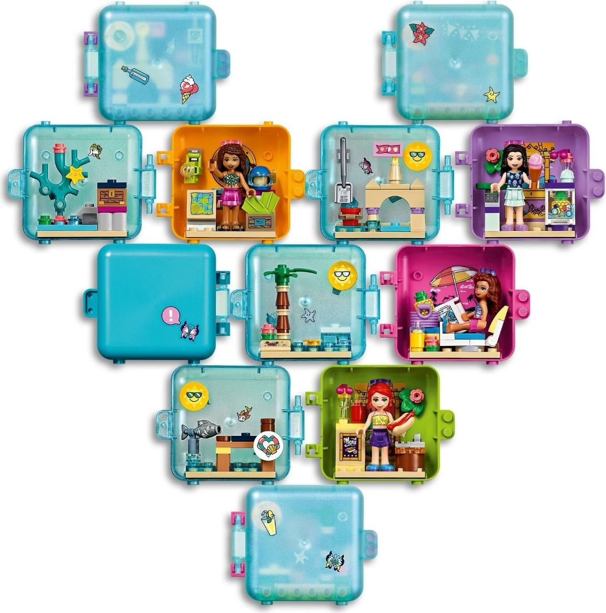 LEGO Friends 41411 : Stephanie's Summer Play Cube