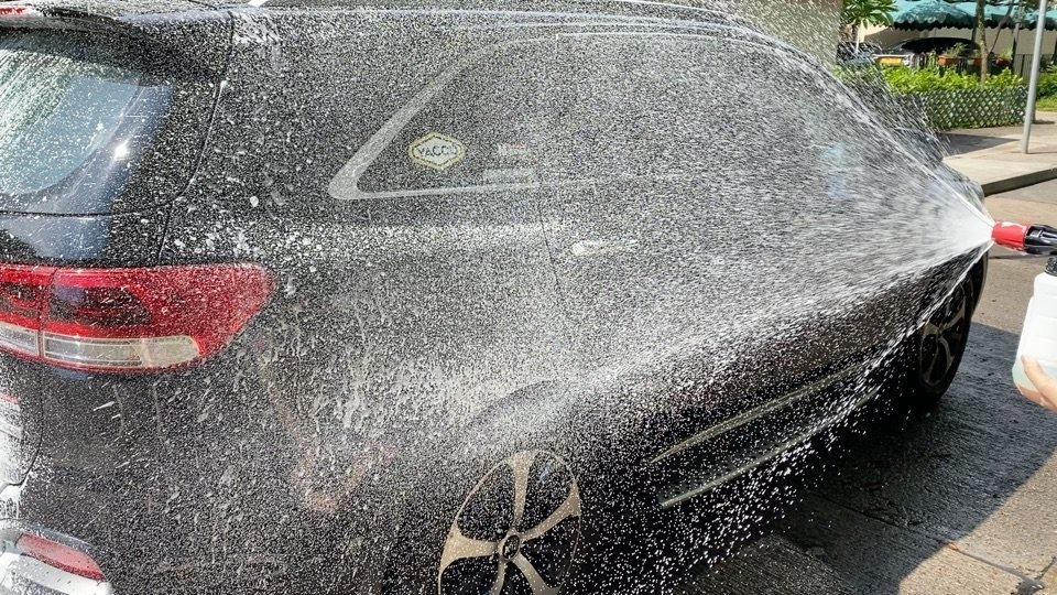 ETECCO泡沫噴壺連NIGRIN雪泡洗車液套裝2