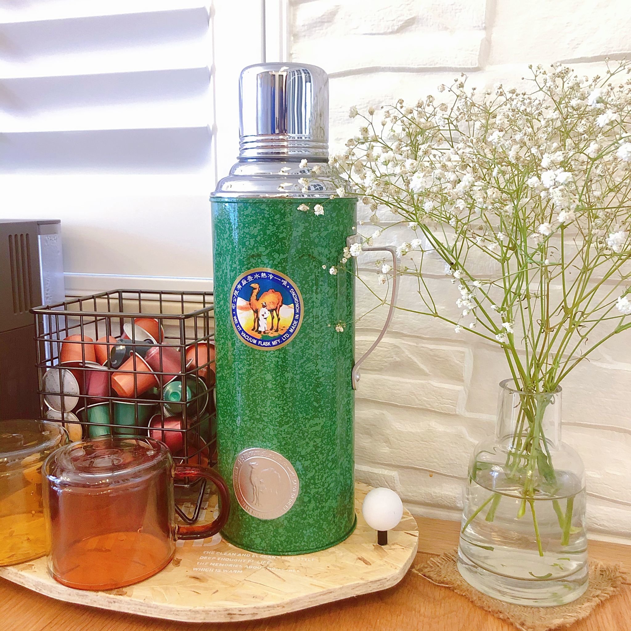 Camel 駱駝牌 231B | 雙層真空玻璃膽保溫瓶 950ml