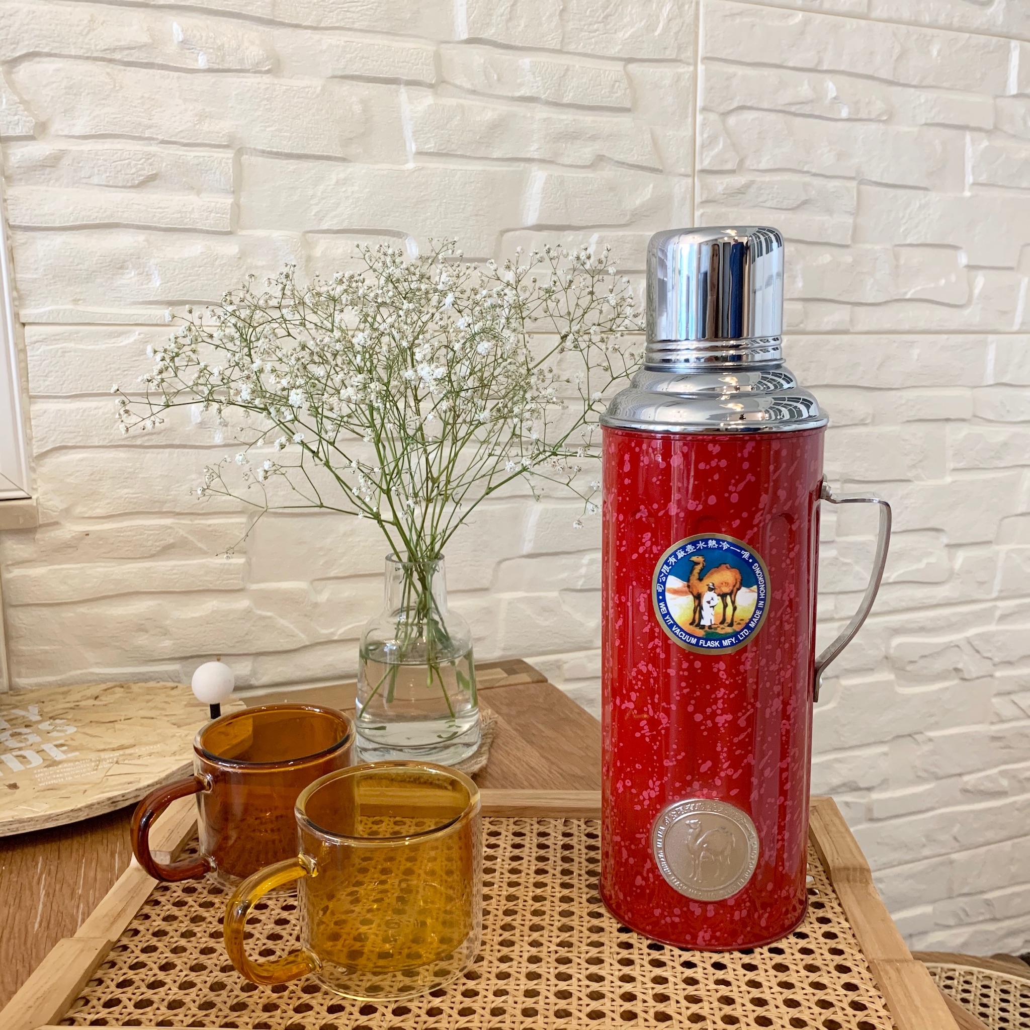 Camel 駱駝牌 231B | 雙層真空玻璃膽保溫瓶 950ml