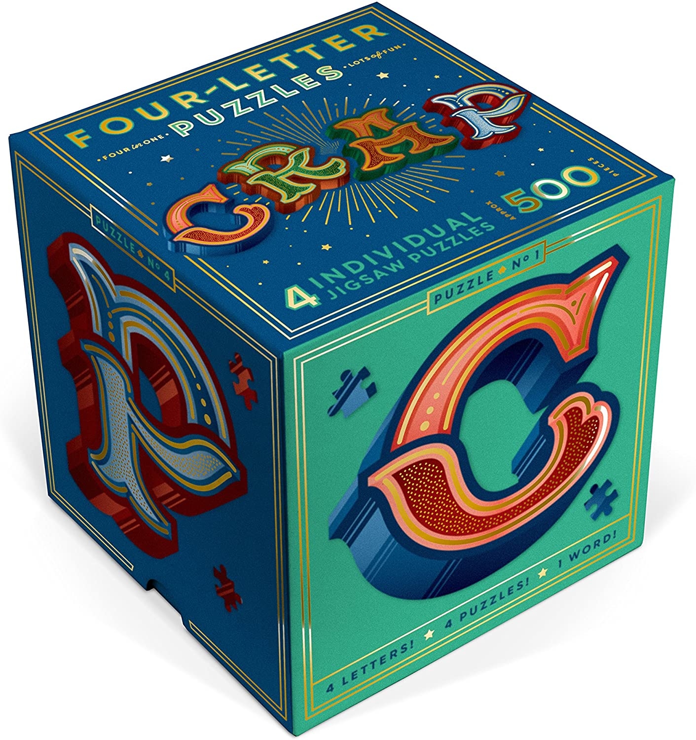 【KNOCK KNOCK】CRAP四個字母拼圖500片拼圖