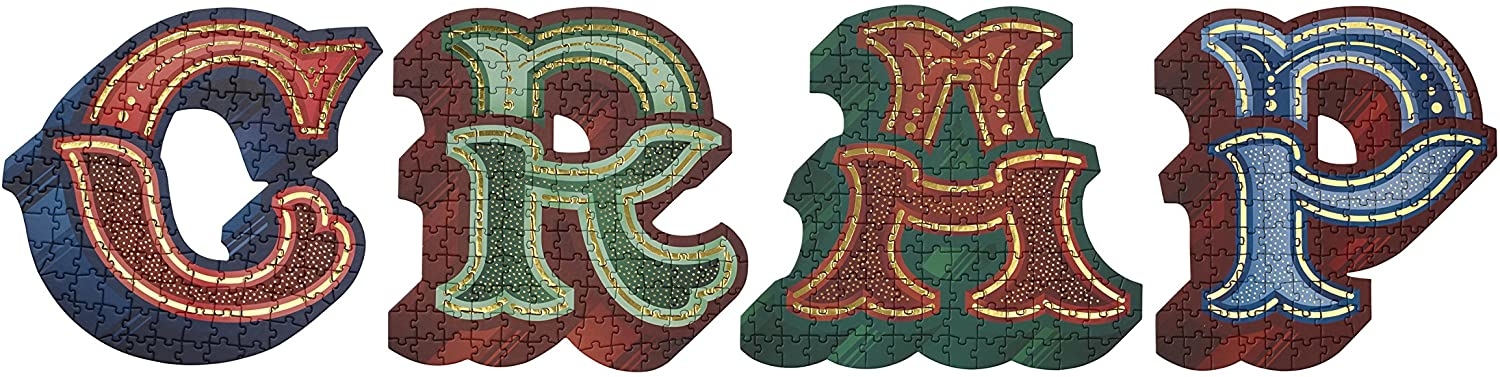 【KNOCK KNOCK】CRAP四個字母拼圖500片拼圖