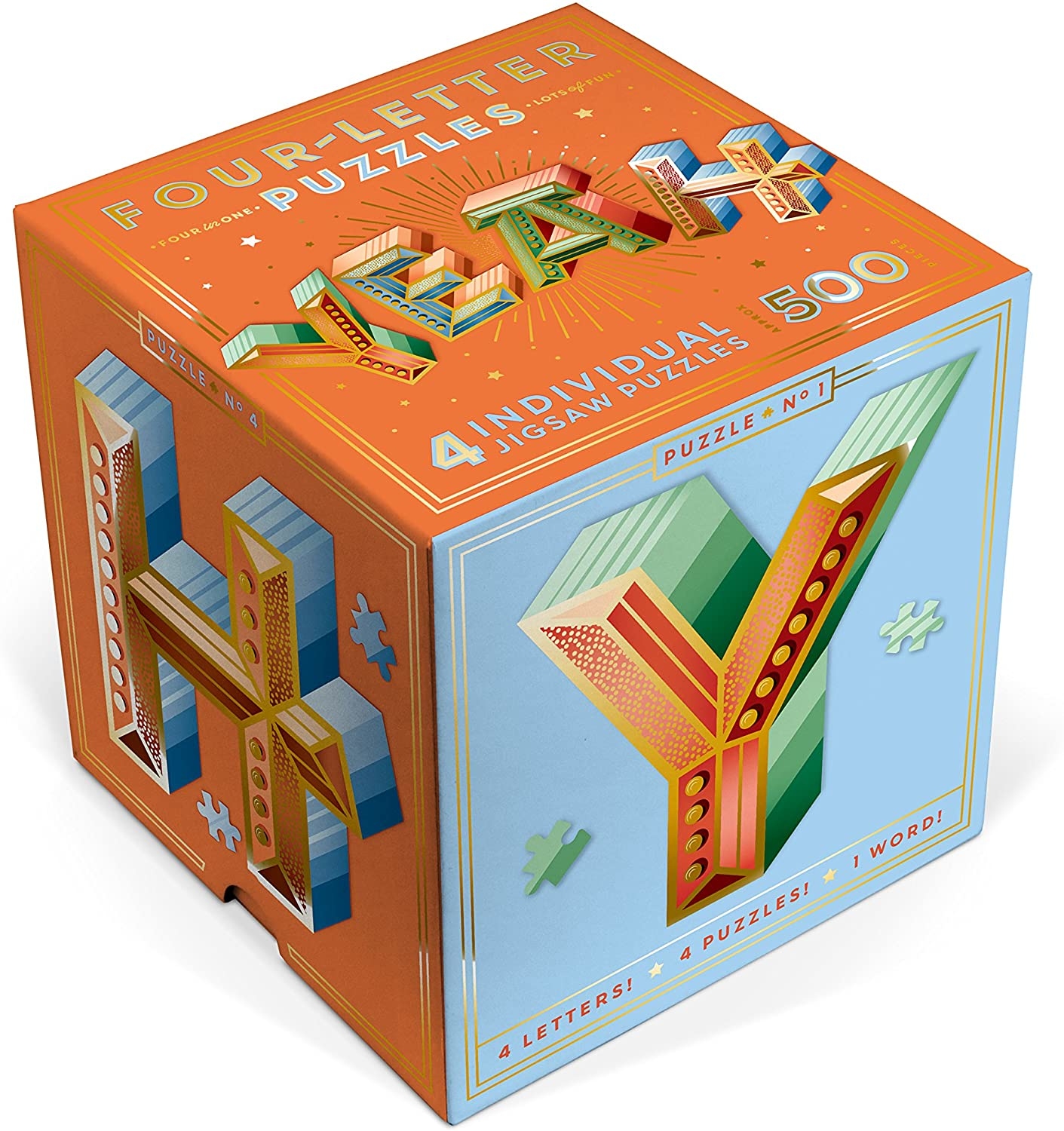 【KNOCK KNOCK】YEAH四個字母拼圖500片拼圖