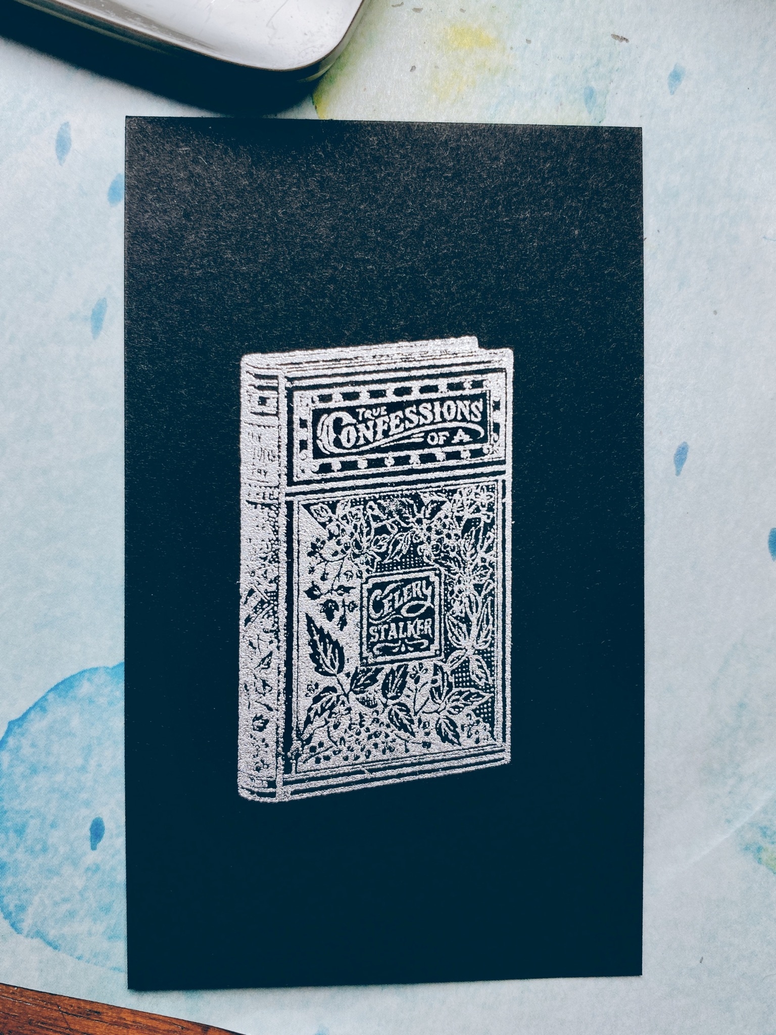 日本SANBY 銀色油性印台