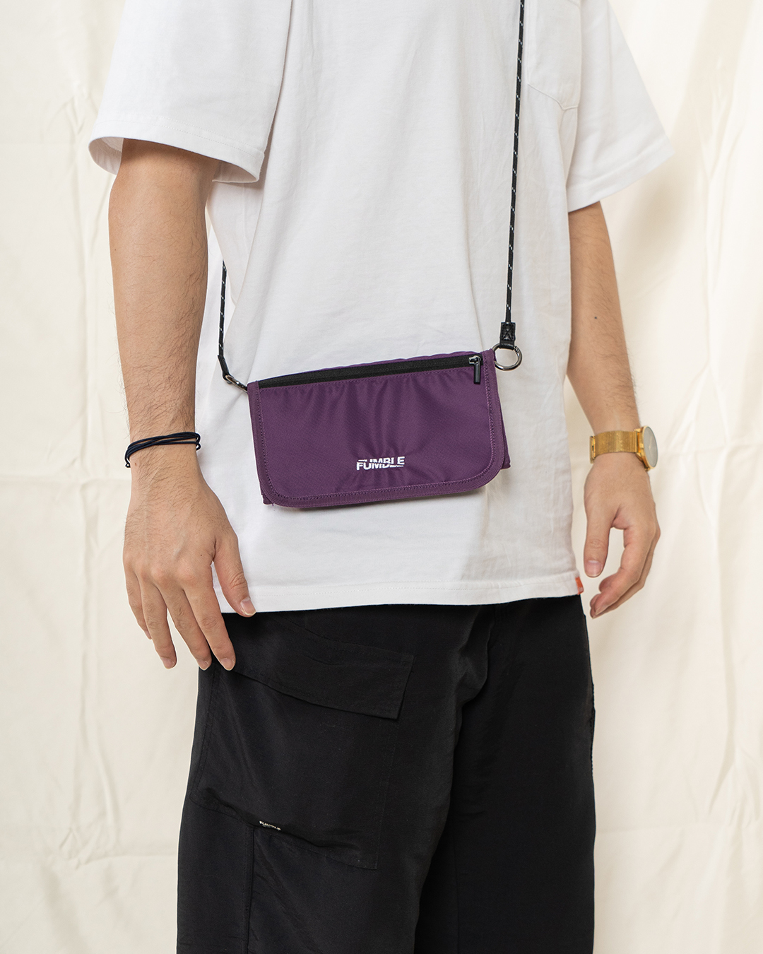 【絕版小品】GIVE AS GOOD AS ONE GETS Shoulder Bags (Purple)