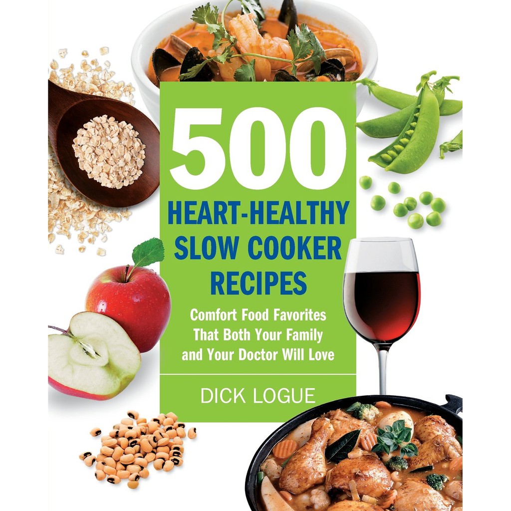[eBook] 500 HeartHealthy Slow Cooker Recipes by Dick Logue