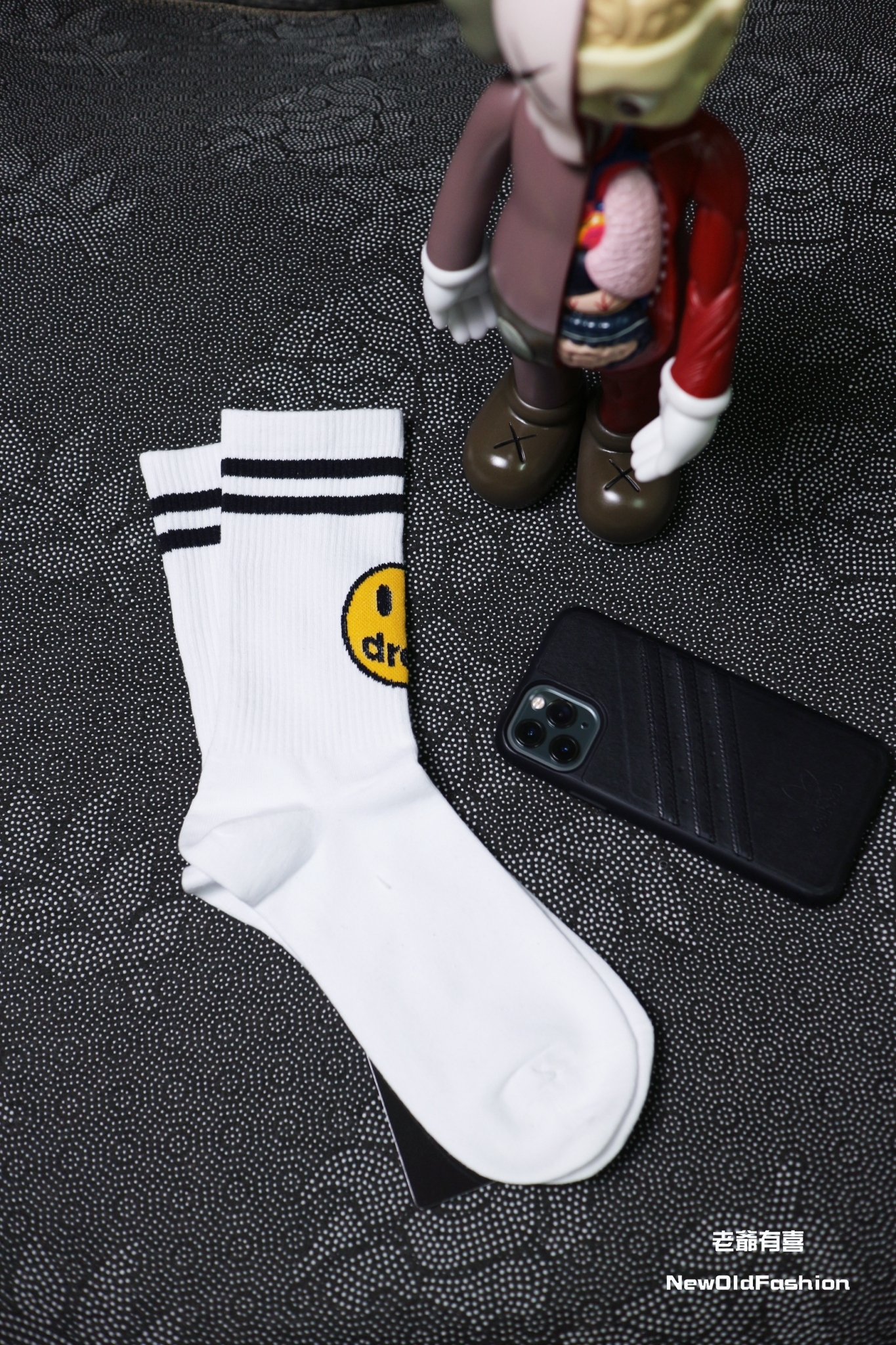 『新品上市』重磅drew笑臉高筒襪