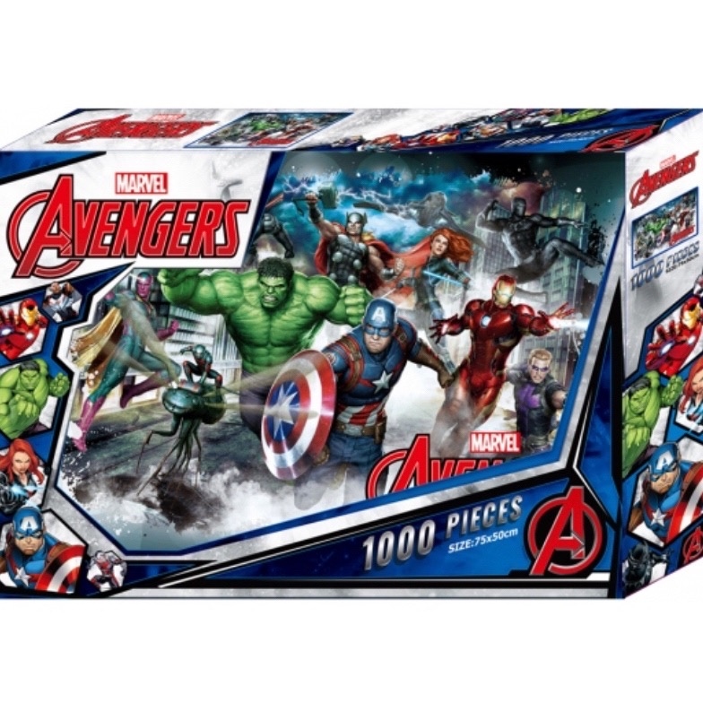 Marvel 漫威 復仇者聯盟1000片盒裝拼圖