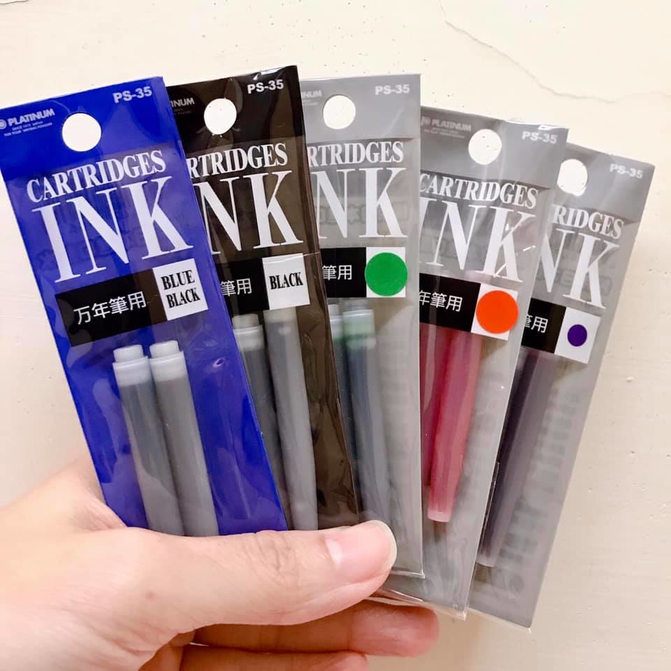 日本 PLATINUM 白金牌 專用 卡式墨水管 2入裝 卡水