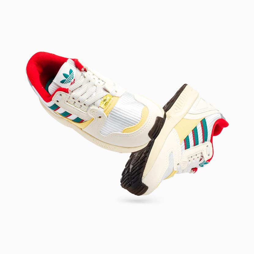 【 adidas ZX8000 EL I 限量頂級孩童鞋 - 黃 】
