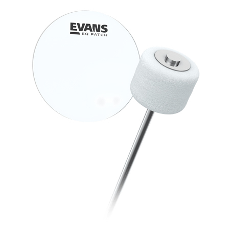 Evans EQPC1 大鼓保護貼 單踏 透明 2個/組
