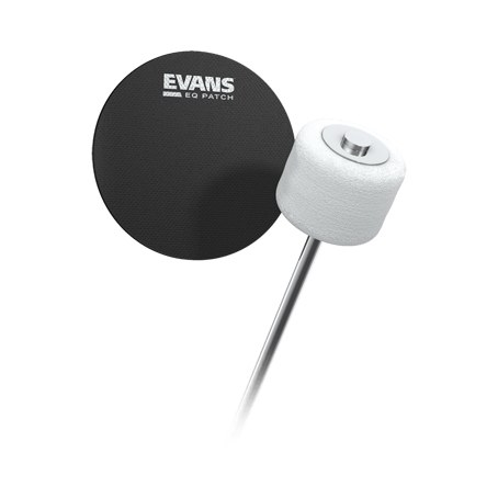 Evans EQPB1 大鼓保護貼 單踏 黑色 2個/組