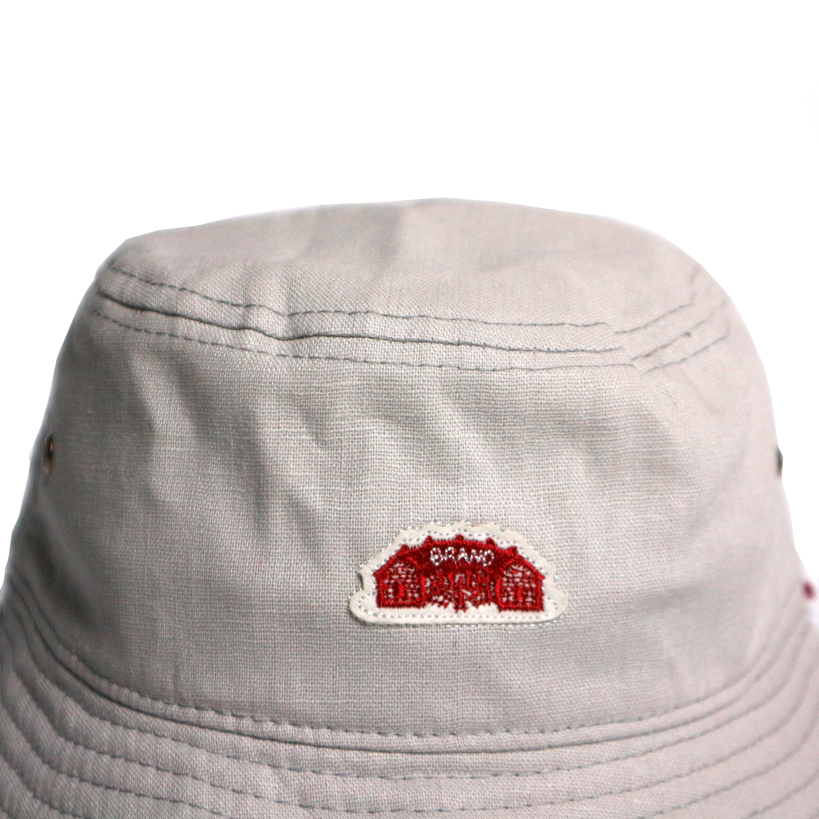 Round House Cotton Linen Bucket Hat ╭ 2色 ╮